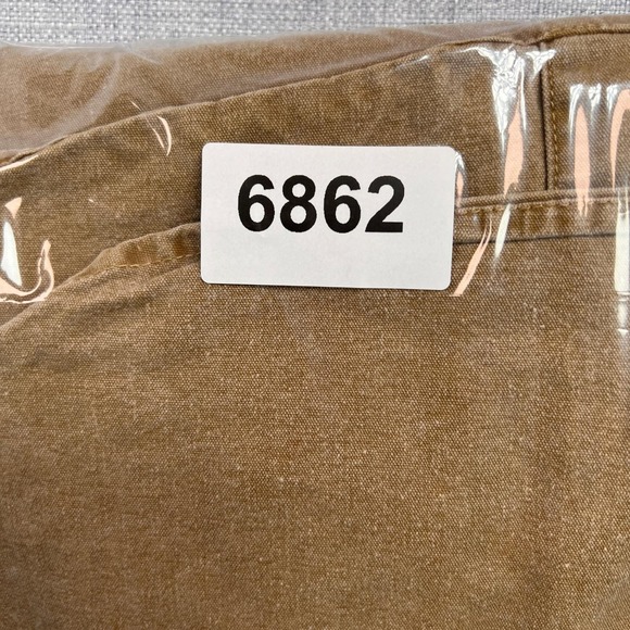 VTG 90s Patagonia Heavy Twill Canvas Work Shirt Men XL XXL Brown Utility Gorp - Picture 8 of 8